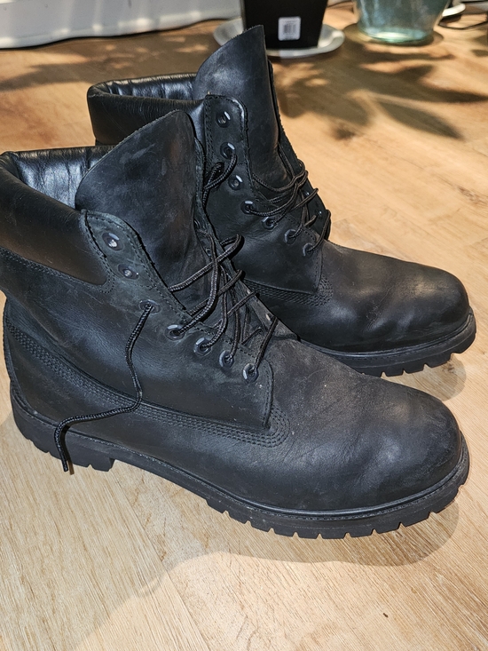 Timberland Other - Timberland Men's Black Lace-Up Leather Work Boots